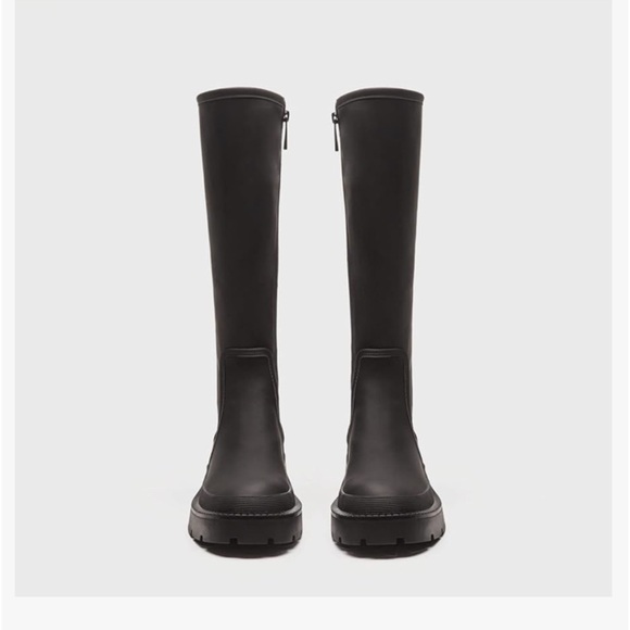 Womens Knee High Boots Thick Bottom Casual Wedding Hiking size 41/ 10.5 - Picture 3 of 14